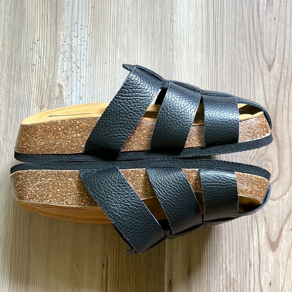 INTENTIONALLY BLANK Raft Fisherman Sandal Black New - Picture 7 of 16